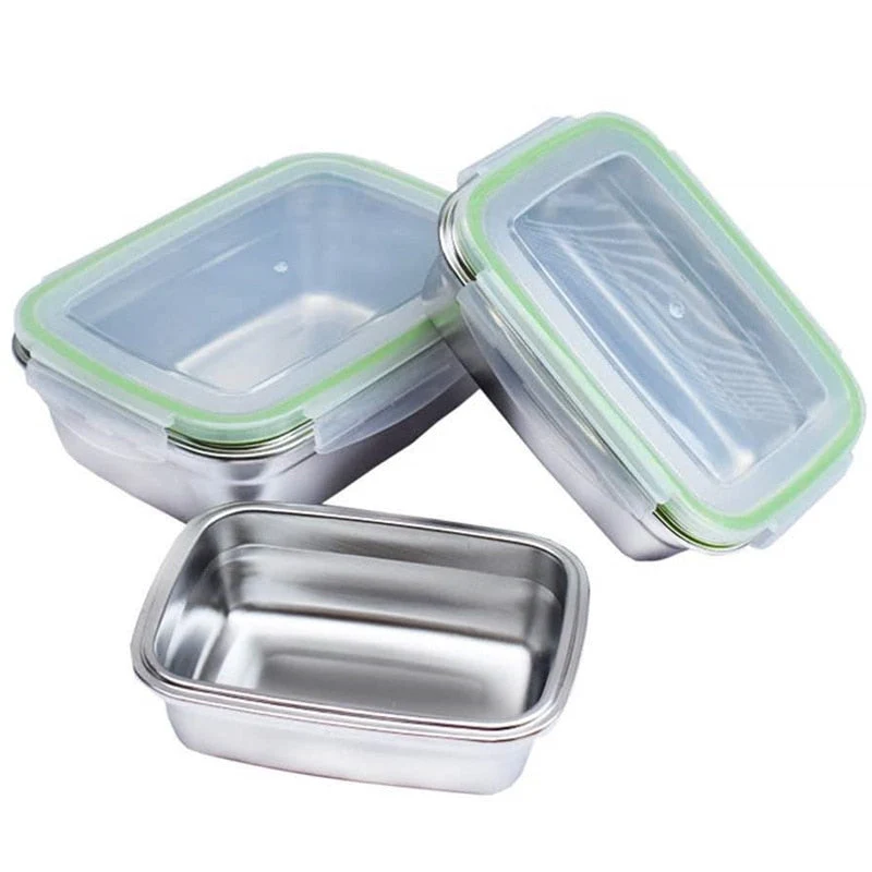 Lot 3 Boites Hermétiques Inox | Patisserie et Cuisine