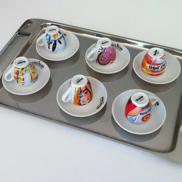 Tazzine da caffè Guglielmo Art Design 6 pz