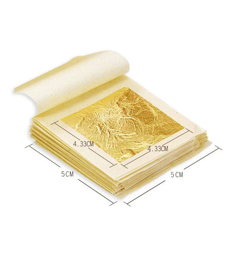 Feuilles d'Or pure 24 carats pour décoration alimentaire | Patisserie et Cuisine