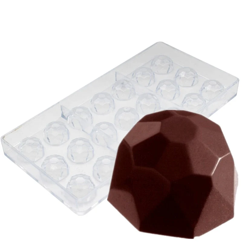 Moule Polycarbonate pour Chocolat - Diamant