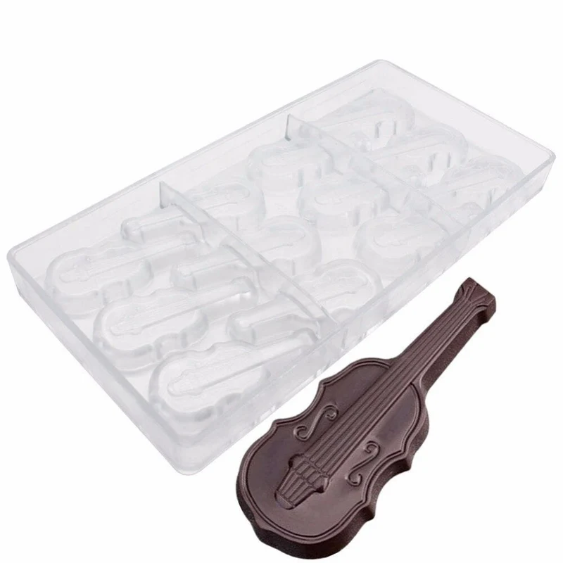 Moule Polycarbonate Chocolat - Guitares