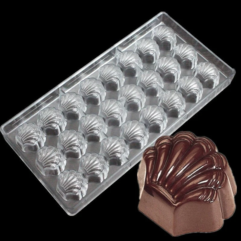 Moule Polycarbonate Chocolat - Coquillages