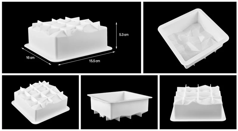 Moule Silicone Triangular