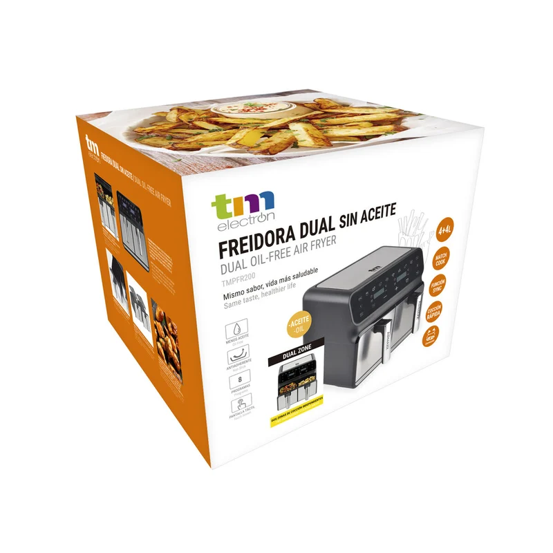 Friteuse à air TM Electron 1700 W 8 L