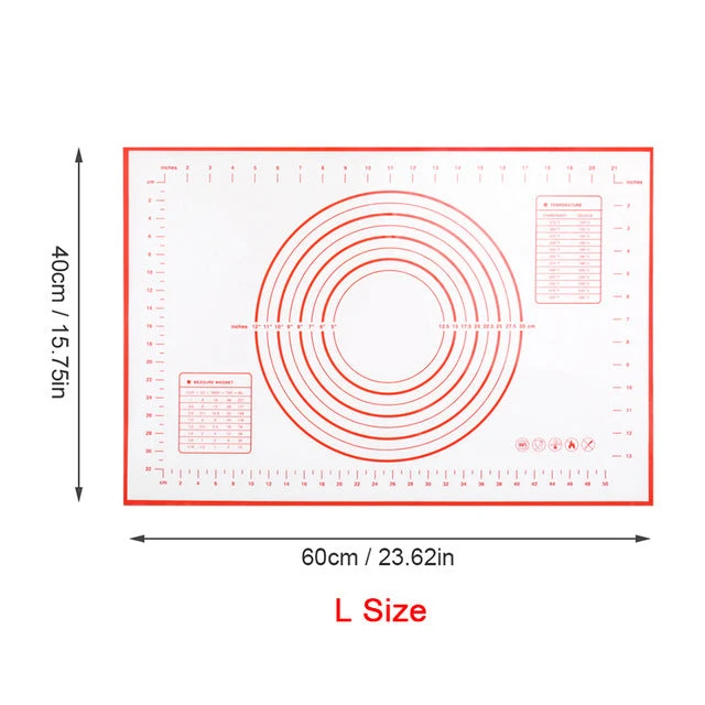 Tapis en silicone pratique et antidérapant 3 tailles | Patisserie et Cuisine