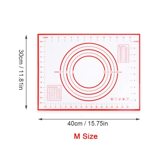 Tapis en silicone pratique et antidérapant 3 tailles | Patisserie et Cuisine