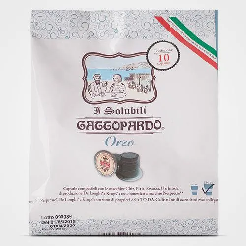 Caffè capsule Nespresso * compatibili Orzo 10 capsule