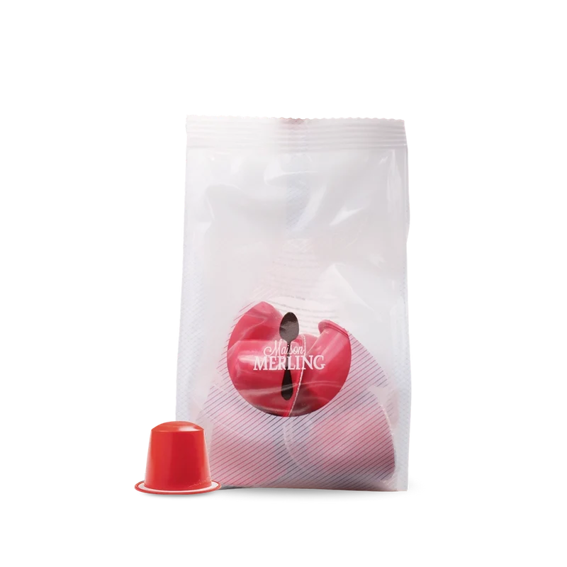 Rouge déca - 10 capsules biodégradables
