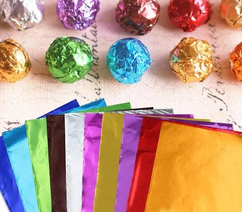 Papier Aliminium pour Chocolat - Emballage Bonbons | Patisserie et Cuisine