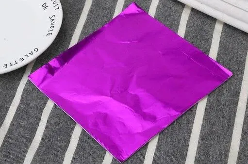 Papier Aliminium pour Chocolat - Emballage Bonbons | Patisserie et Cuisine