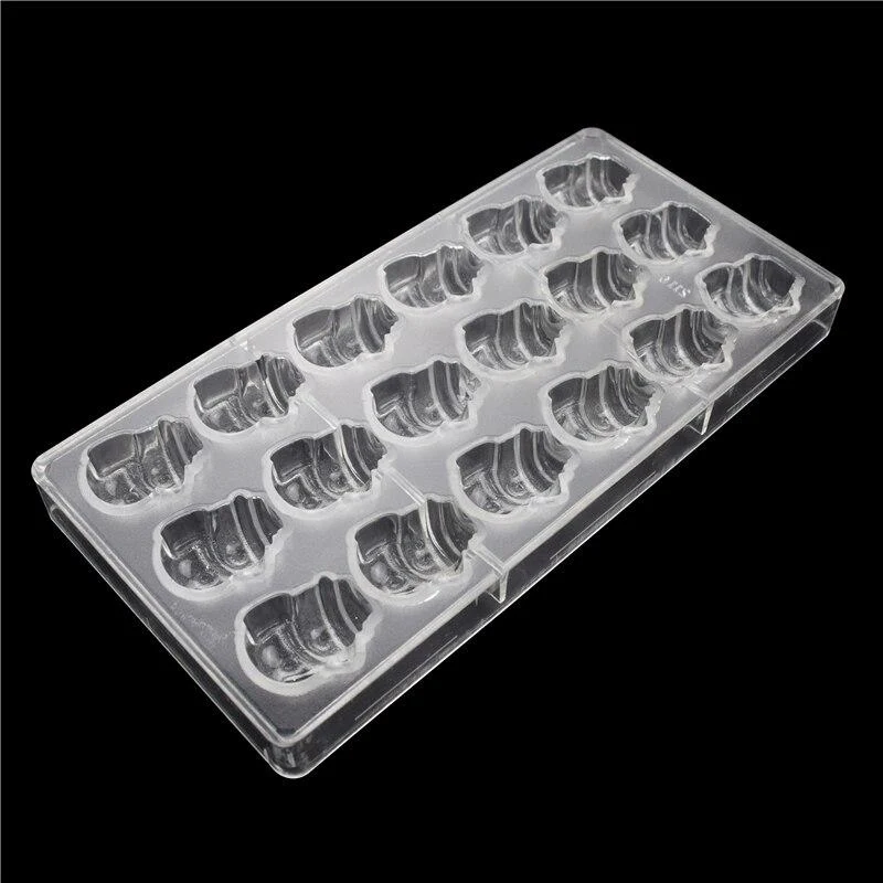 Moule Polycarbonate Chocolat - Bonhommes Neige