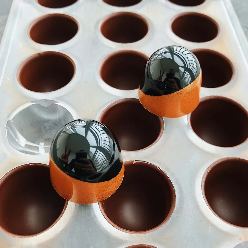 Moule Polycarbonate Chocolat - Bonhommes Neige