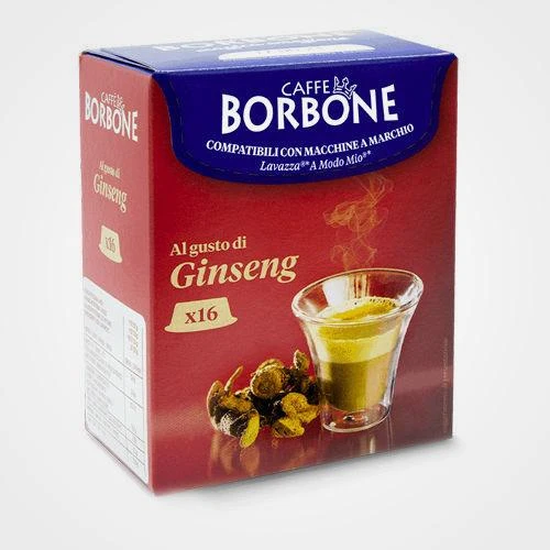 Caffè Ginseng capsule compatibili A Modo Mio 16 capsule