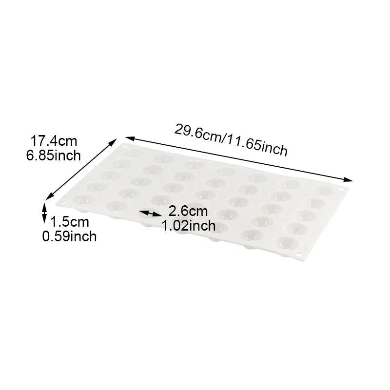 Moule Silicone Demi Cercle | Patisserie et Cuisine