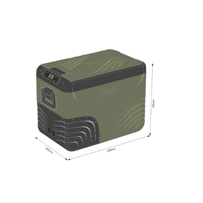 Réfrigérateur portable Yolco KX40 VERT Noir