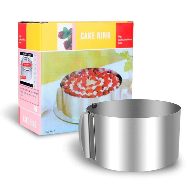 Cercle Inox Ajustable | Patisserie et Cuisine