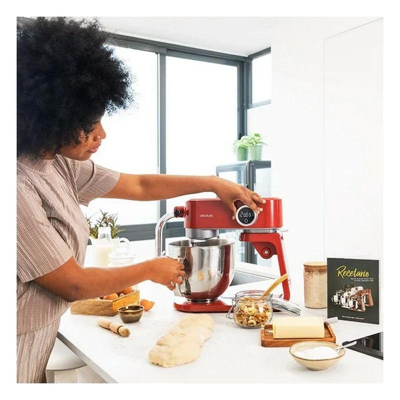 Blender/mixeur pâtissier Cecotec Twist&Fusion 4000 Luxury Rouge 800 W