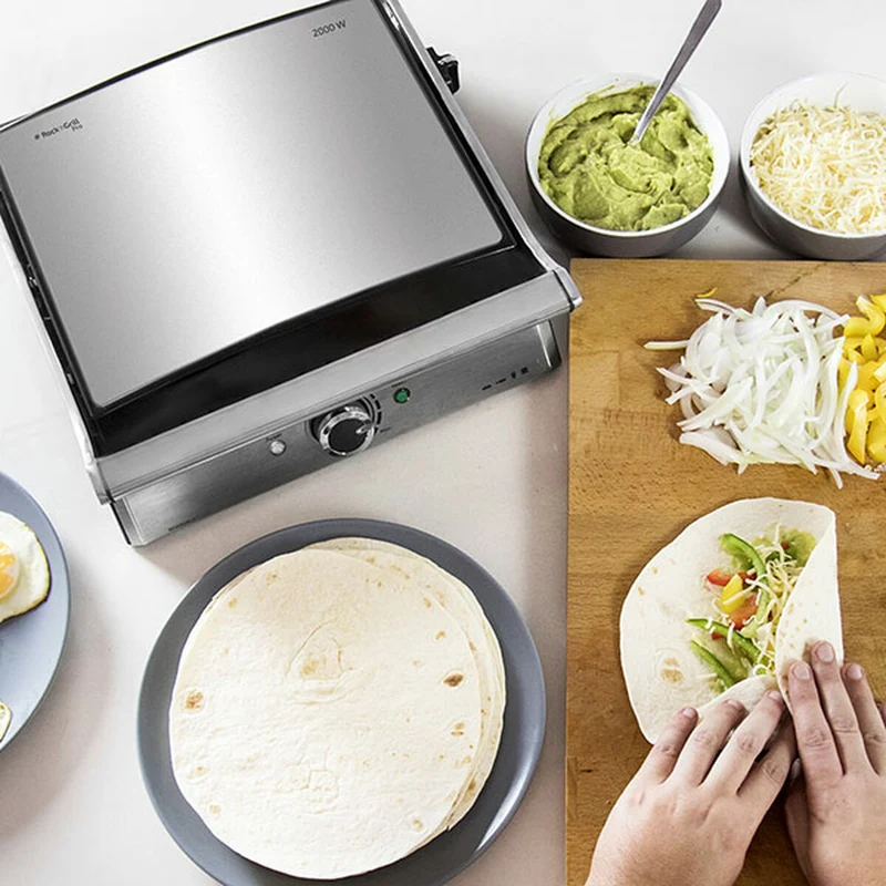 Grill Cecotec Rock'nGrill Pro Argent 2000 W