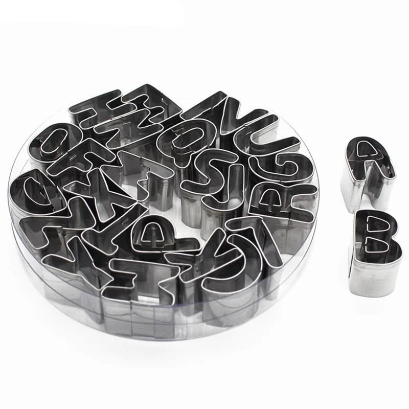 Moules Inox Alphabet & Numéro | Pâtisserie et Cuisine