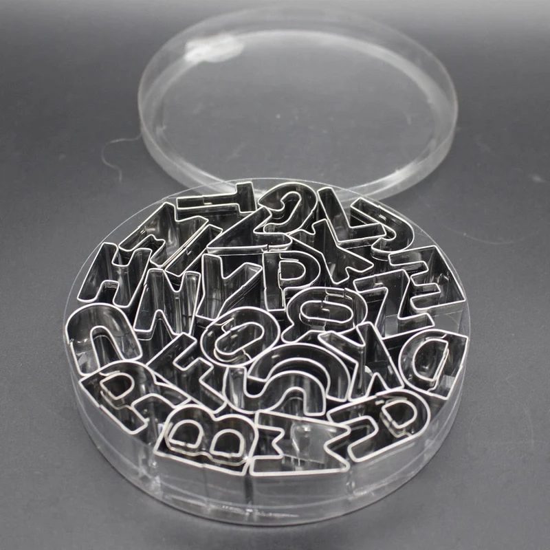Moules Inox Alphabet & Numéro | Pâtisserie et Cuisine