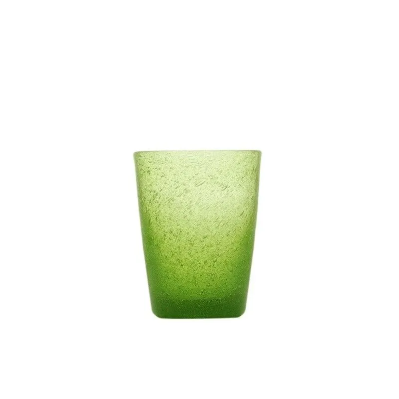 Verre bulles soufflé en verre