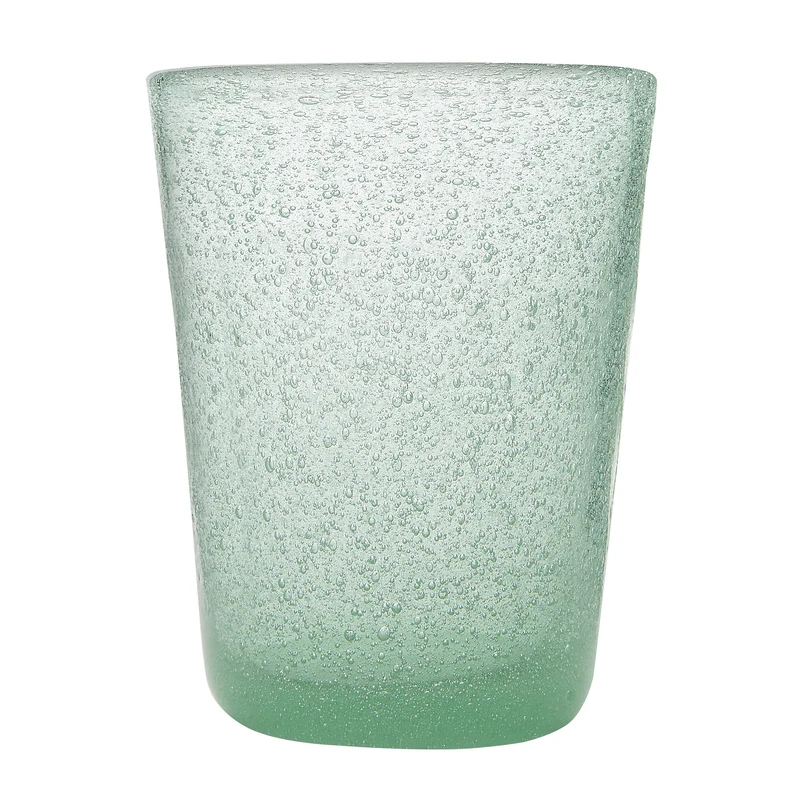 Verre bulles soufflé en verre