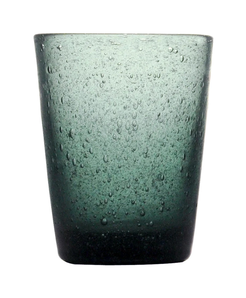 Verre bulles soufflé en verre