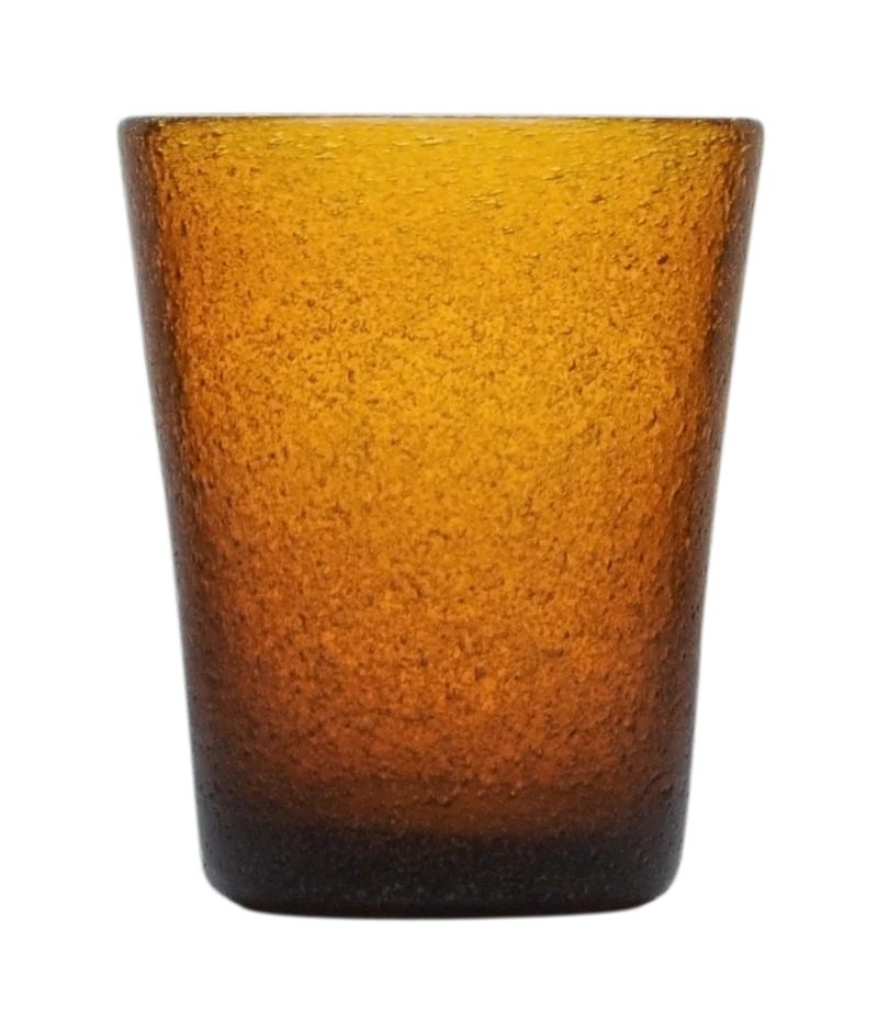 Verre bulles soufflé en verre