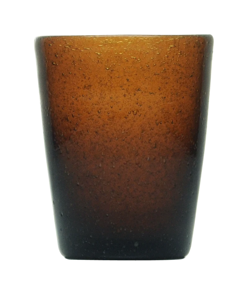 Verre bulles soufflé en verre