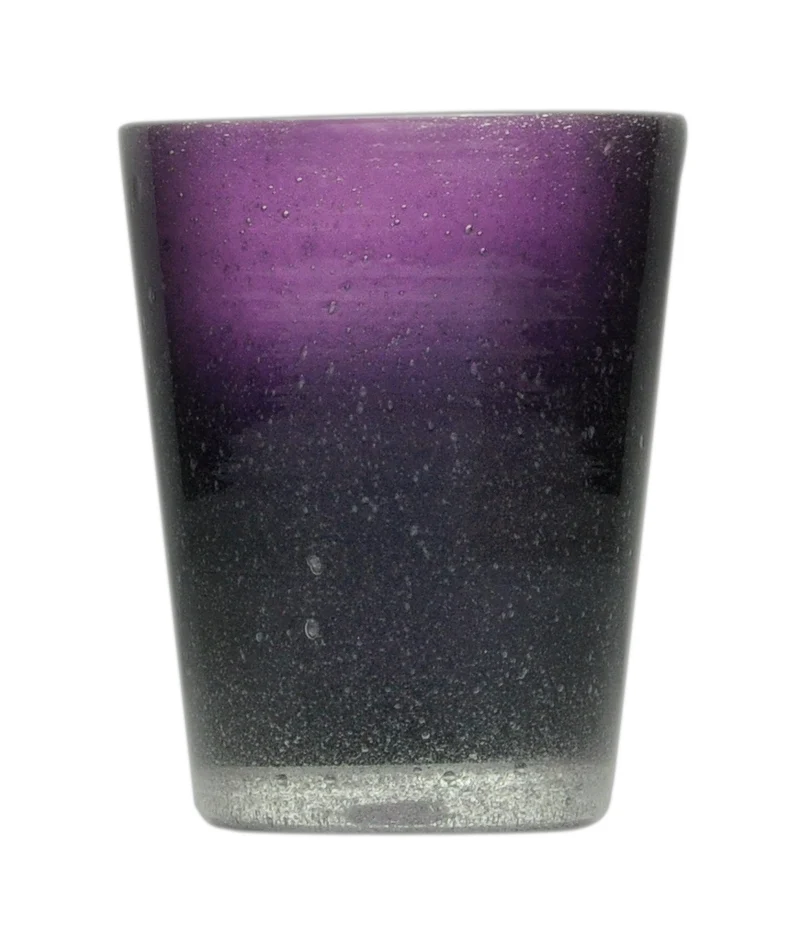Verre bulles soufflé en verre