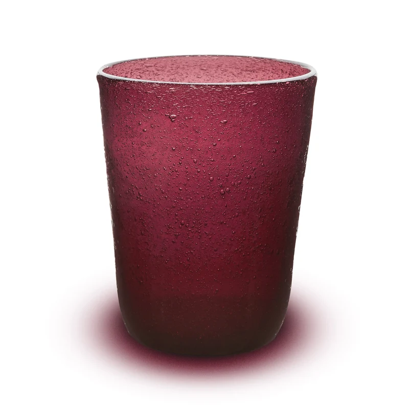 Verre bulles soufflé en verre