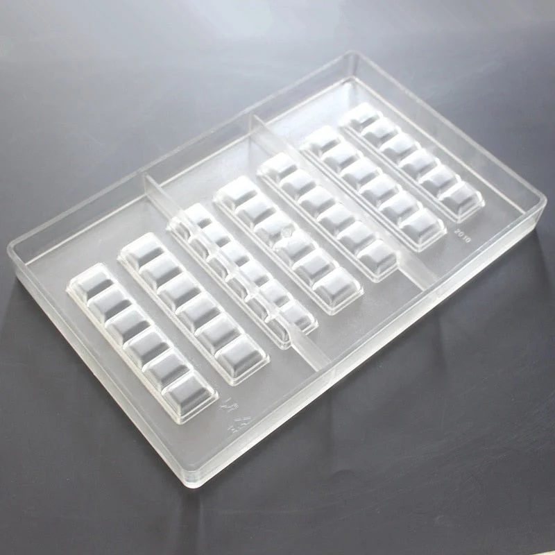 Moule Polycarbonate Chocolat - Barres