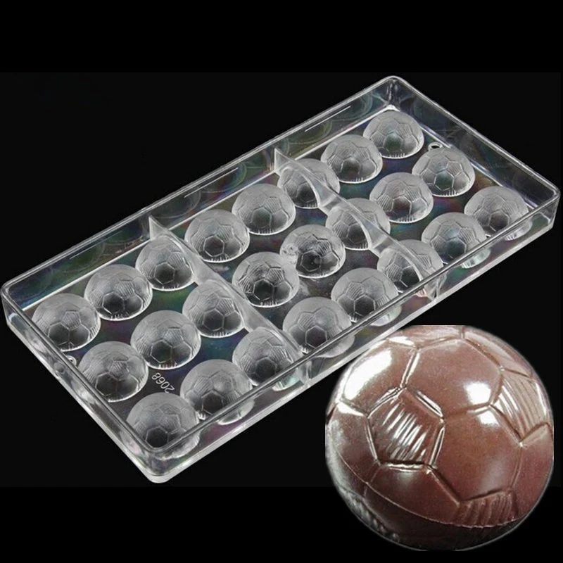 Moule Polycarbonate Chocolat - Ballons de Foot