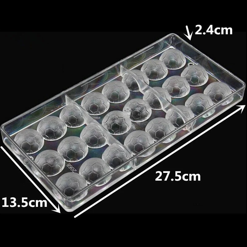 Moule Polycarbonate Chocolat - Ballons de Foot
