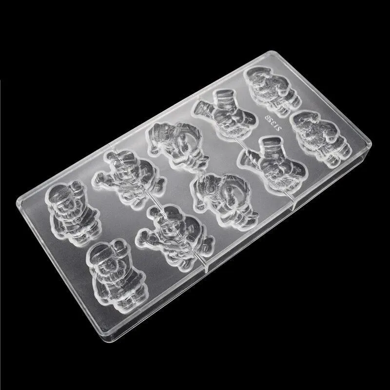 Moule Polycarbonate Chocolat - Père Noël