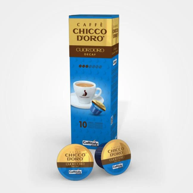 Caffè capsule Caffitaly Decaffeinato Cuor d'oro 10 cps
