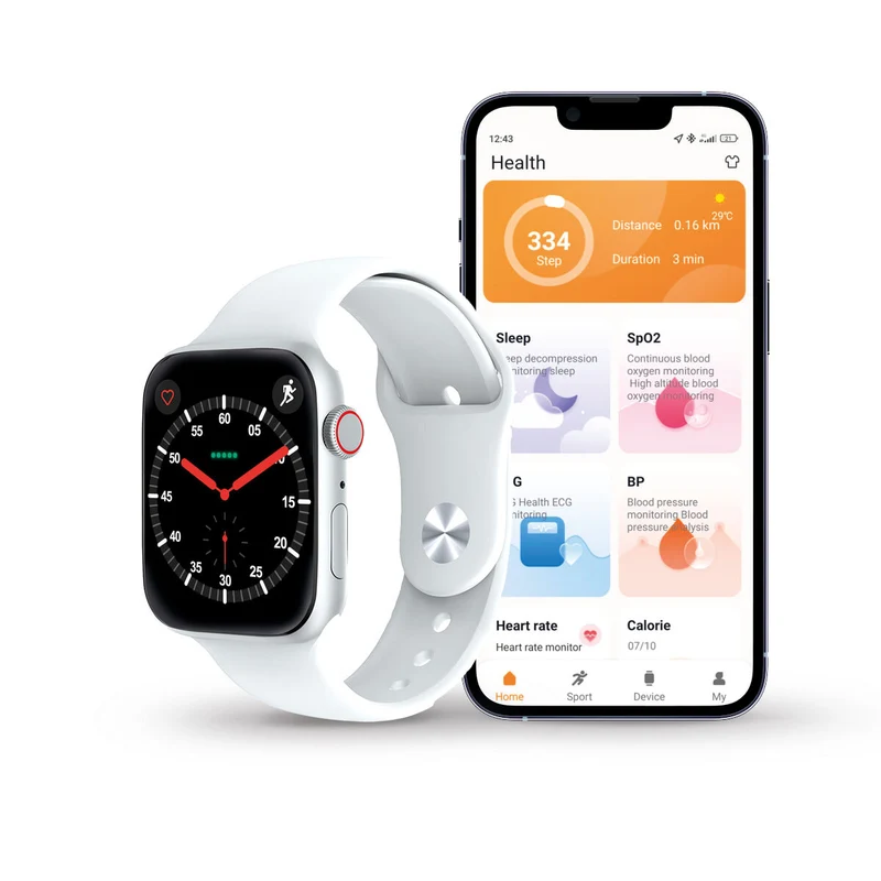 Montre intelligente KSIX Urban 4 blanc
