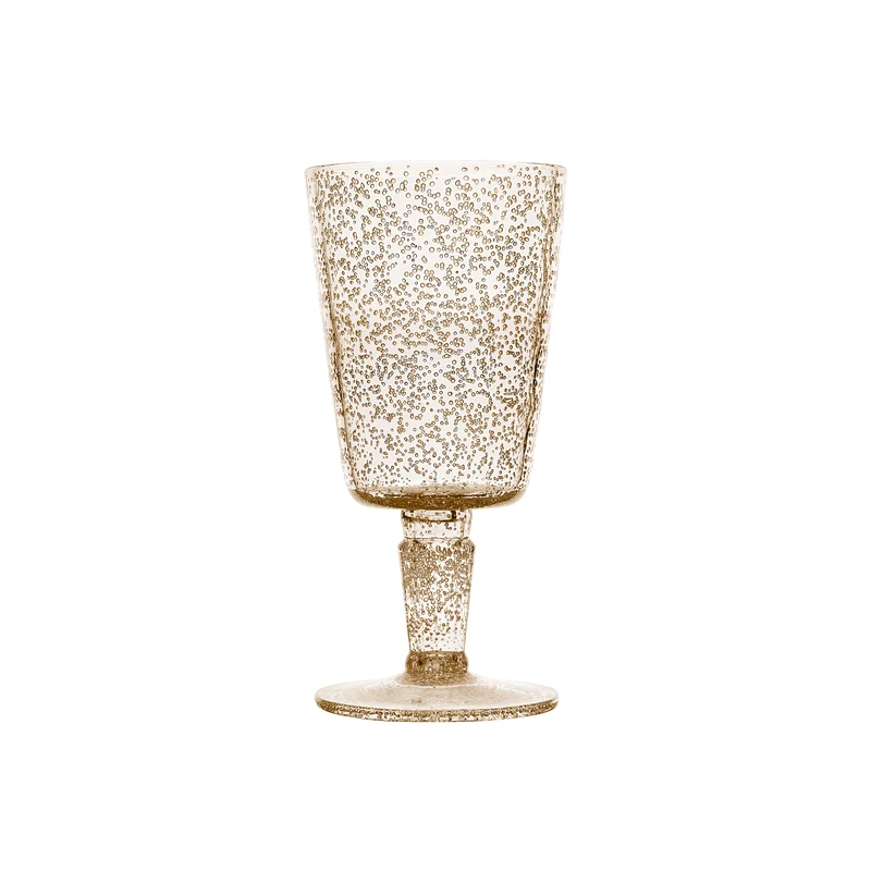 Verre à pied bulles incassable