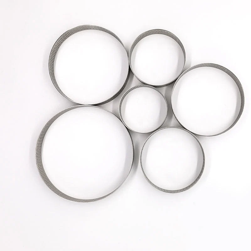Cercle Inox Perforé - Tarte et Tartelette | Patisserie et Cuisine