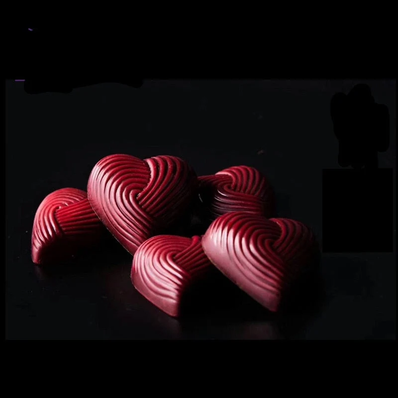 Moule Polycarbonate Chocolat - Coeur