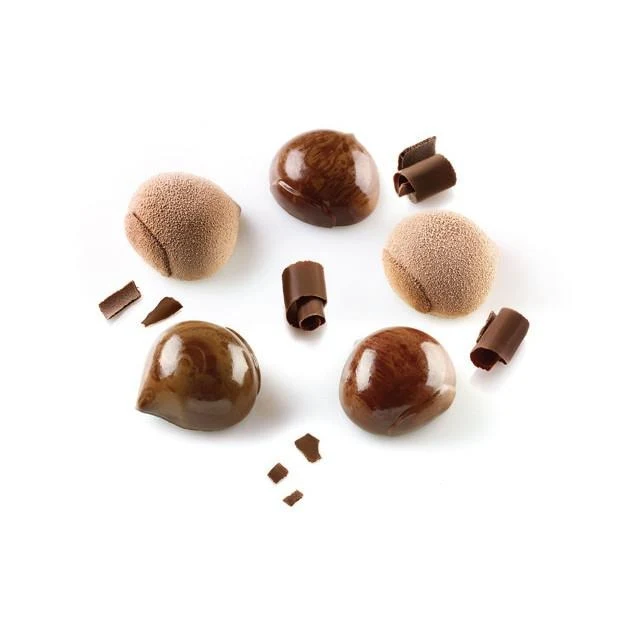 Lot de 4 Moules Silicone + Livre Recettes Offert