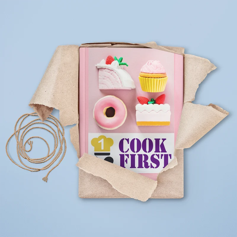 Lot de 4 Moules Silicone + Livre Recettes Offert