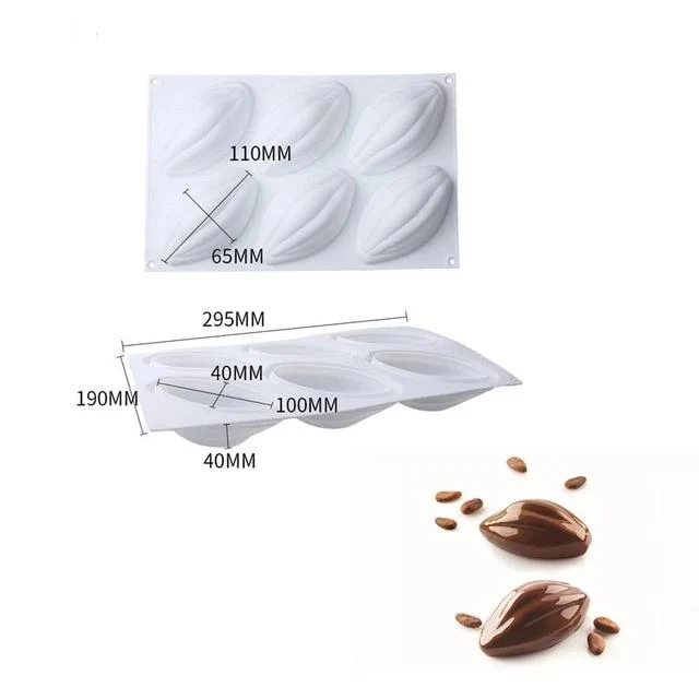 Lot de 4 Moules Silicone + Livre Recettes Offert