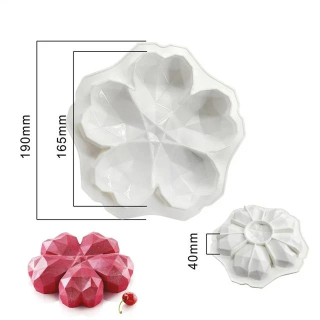 Lot de 4 Moules Silicone + Livre Recettes Offert