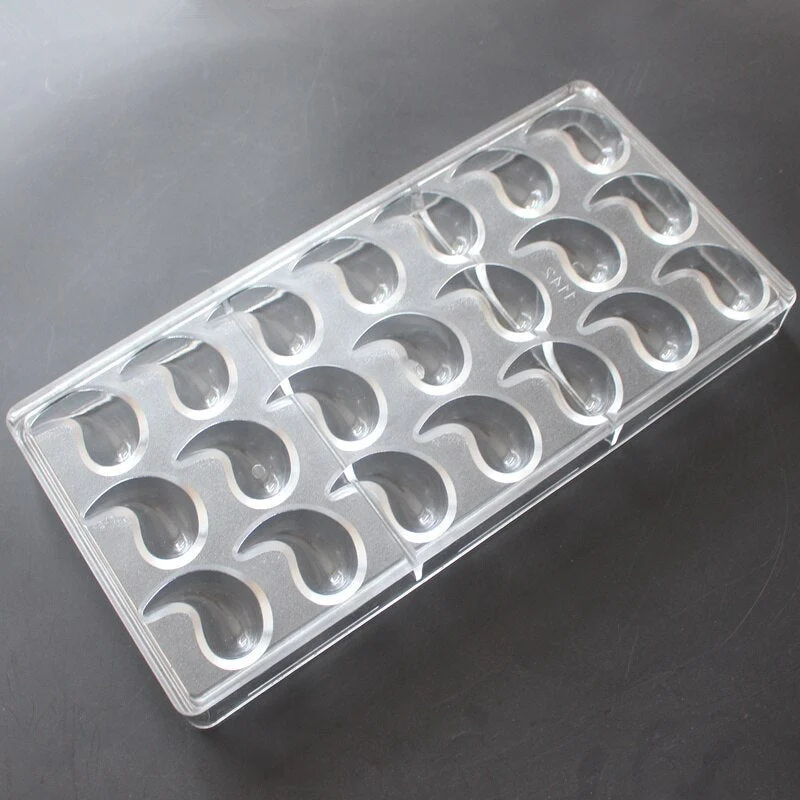 Moule Polycarbonate Chocolat - Ying Yang
