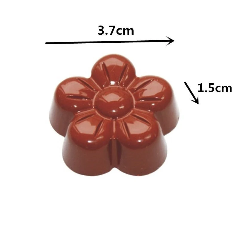 Moule Polycarbonate Chocolat - Fleurs