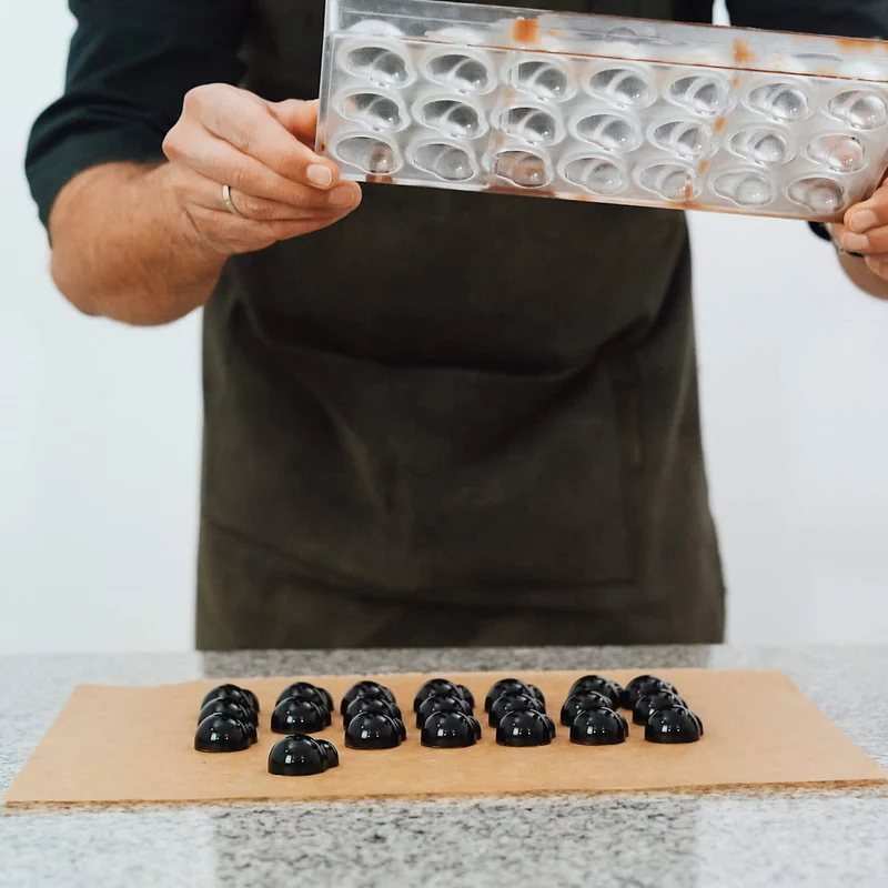 Moule Polycarbonate Chocolat - Fleurs