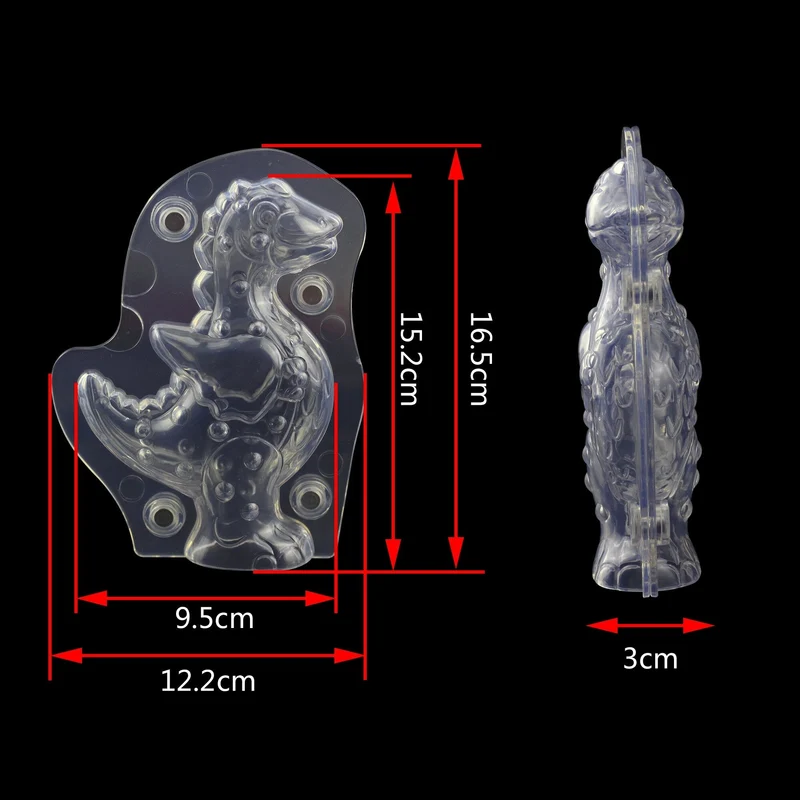 Moule Polycarbonate Chocolat - Dragon