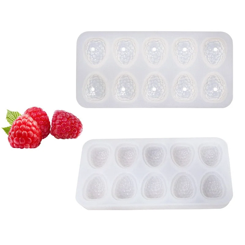 Moule Silicone Framboises Entremets
