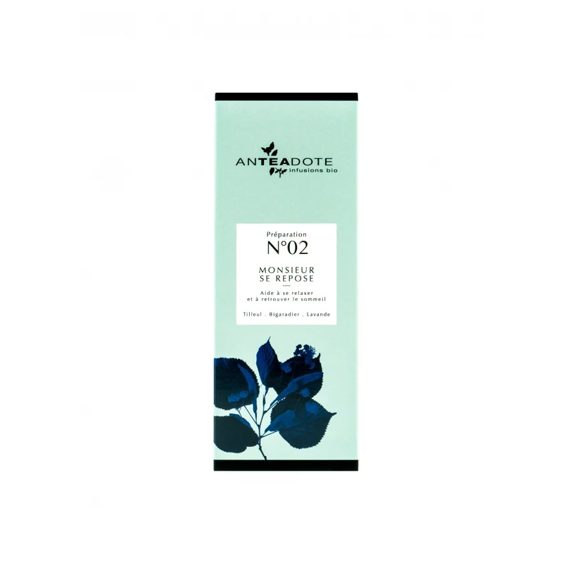 Infusion BIO : Monsieur se repose